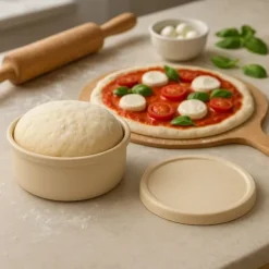 Dejæske til pizza, 6,5x14,5 cm, blå Hot