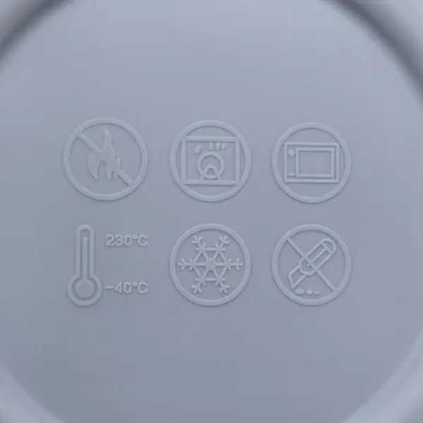 Dejæske til pizza, 6,5x14,5 cm, blå Hot