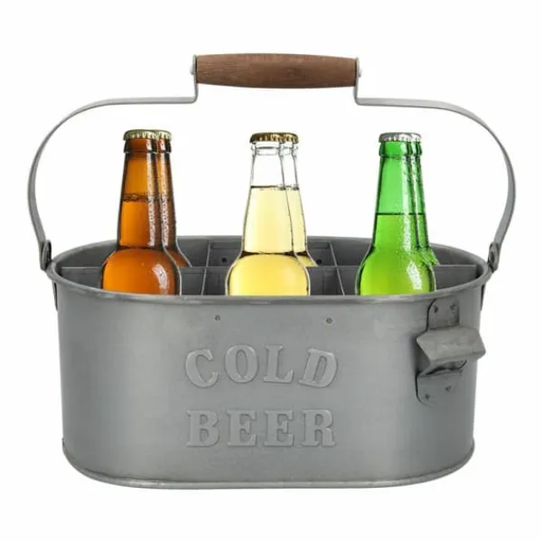 Dekorativ kurv Aktive 35,5 x 16 x 19,5 cm Flaskereol (6 enheder) Online