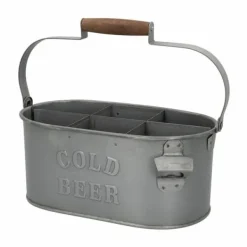 Dekorativ kurv Aktive 35,5 x 16 x 19,5 cm Flaskereol (6 enheder) Online