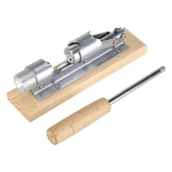 Mad-Knækkere>Desktop valnøddekiks med træbund og håndtag