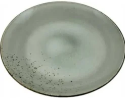 Desserttallerken, stentøj, 21 cm, blandet Hot