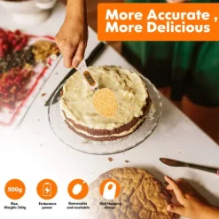 Digital skevægt 500 g / 0,1 g Hvid Clearance