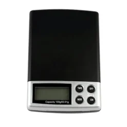 Digital vægt i lommeformat, nøjagtighed på 0,01g, max vægt 100g Online