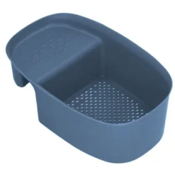 Diskbänk avloppskorg Hushållssadelformad nätsil för köksavfall Grönsaksfrukter Blå Online