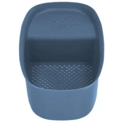 Diskbänk avloppskorg Hushållssadelformad nätsil för köksavfall Grönsaksfrukter Blå Online