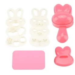 Køkkenforme>DIY kaninform fødevaregodkendt PP-materiale sushi risrulle bento-form håndværksrisrulleform