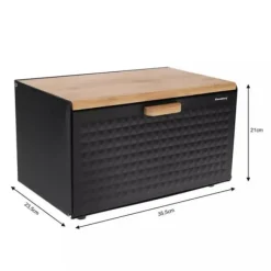 DOBBELT-SIDET BRØDKRAFT KLAUSBERG KB-7425 mat sort Outlet