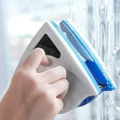 Dobbeltsidet vinduesvasker med magnet og trekantet design Discount