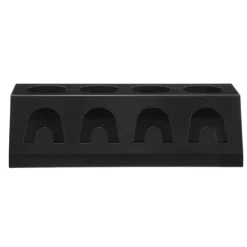 Drypholder i rustfrit stål Drypstativ til krystalflaskeholder og Emil flasker Streambrush med lågholder Drypbakke Flasker