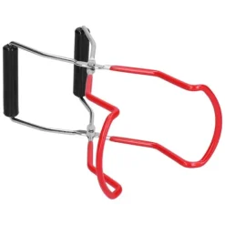 Dåsebeholder Multifunktionel Rustfrit Stål PP Anti-Skoldning Bakke Opvaskeklemme Køkkenværktøj (Rød)