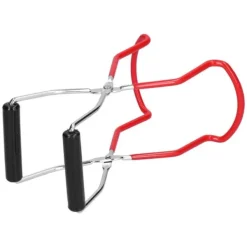 Dåsebeholder Multifunktionel Rustfrit Stål PP Anti-Skoldning Bakke Opvaskeklemme Køkkenværktøj (Rød)