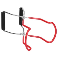 Dåsebeholder Multifunktionel Rustfrit Stål PP Anti-Skoldning Bakke Opvaskeklemme Køkkenværktøj (Rød)