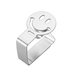 Dugclips (4-pak) Smiley Face New