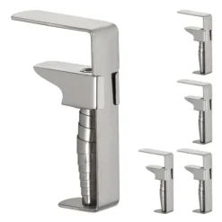 Dugklemme & -Vægte>Dugklemmer sæt, rustfrit stål, 7,5x5x1,5 cm, sølv