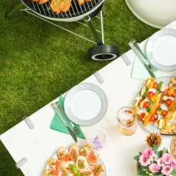 Dugklemme & -Vægte>Dugklemmer sæt, rustfrit stål, 7,5x5x1,5 cm, sølv