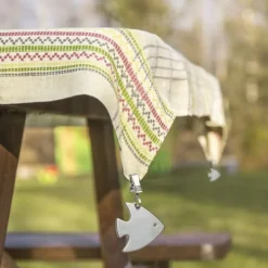 Dugvægte, Fiskedesign, 7.5x6x1 cm, Sølv Clearance