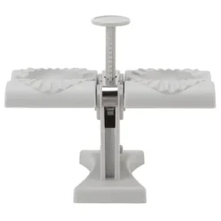 Dumpling Mold Machine Automatisk ABS og rustfrit stål dobbelthoved dumpling maker til hjemmekøkken Sale