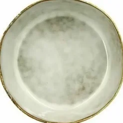 Dyb tallerken Novastyl Boral 6 enheder Sæt Grå Stentøj Ø 15,5 cm New