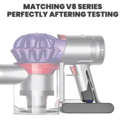 Dyson V8 batteri 6800 mAh, erstatningsbatteri til V8 Absolute/Animal (SV10), lysegrå, genopladeligt Best