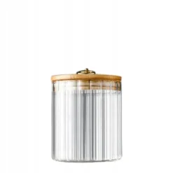 Opbevaringsdåser>ECARLA beholder med bølgede vægge, sukkerskål 550ml SZK167