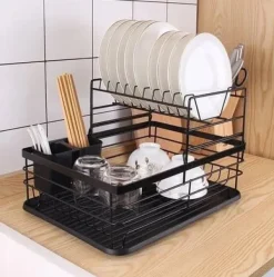 Opvaskestativer & Tørrestativer>ECARLA opvaskeafløb sort SU04CZ