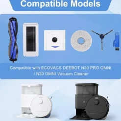 Støvsugertilbehør>Ecovacs Deebot N30 Pro Omni Støvsuger Tilbehørssæt