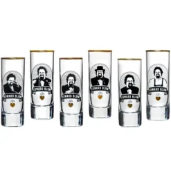 Glas>Edward Blom Shotglas 6cl No: 1 När man festar - Edward Blom