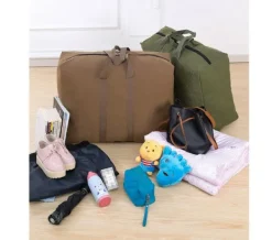 Ekstra stærke flytteposer til hjemmeflytning og opbevaring - Lærredsposer med stor kapacitet