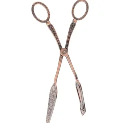 Elegant brødtangklemme i retrostil - rød bronze zinklegering