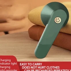 Elektrisk fnugfjerner, genopladelig fnugfjerner med originalt seksbladet bladhoved New