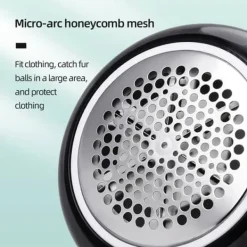 Elektrisk fnugfjerner, genopladelig fnugfjerner med originalt seksbladet bladhoved New