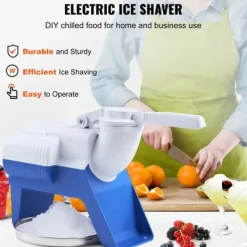 Elektrisk isknuser 176 LBS/time, snekræmmemaskine, effektiv Barberet is, 180W. Online