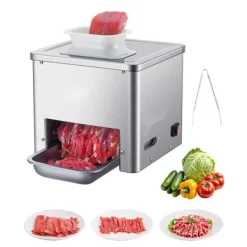 Elektrisk Kødskærermaskine, 550W, Kommerciel Kødsnitter, Høj Effektivitet, Holdbar Konstruktion