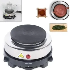 Elektrisk kogeplade, 500 W bordmodel, bærbar varmeplade til køkkenet Clearance