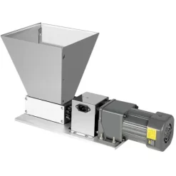 Elektrisk Kornknuser, Robust Motor, Brugervenligt Design,Sølv Outlet