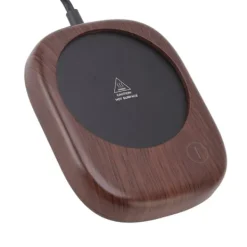 Elektrisk mugg varmare Snabbuppvärmning Automatisk Håll varm Träsäd Dryckeskopp varmare EU-kontakt AC100‑240V Discount