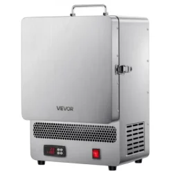 Elektrisk ovn, 1500W bordsmelter, 33x25.5x48 cm, sølv, rustfrit stål Sale