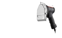 Elektriske Knive>Elektrisk Shawarma Kniv, 80W Effekt, Justerbar Tykkelse, Serrated Blade Inkluderet,Savtakket klinge