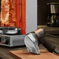 Elektrisk shawarmakniv, 19x13x19 cm, rustfrit stål Outlet