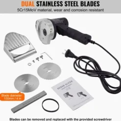 Elektrisk shawarmakniv, 19x13x19 cm, rustfrit stål Outlet