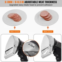 Elektrisk shawarmakniv, 19x13x19 cm, rustfrit stål Outlet