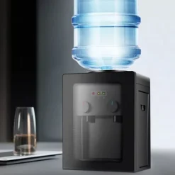 Elektrisk Vanddispenser, Hurtig Opvarmning, Kompatibilitet med Forskellige Spandstørrelser, Kompakt Størrelse Clearance