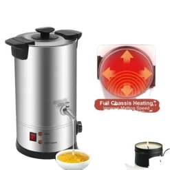 Elektrisk Voks Smelter 10L, Hurtig Opvarmning, Præcis Temperaturkontrol,Ja Sale