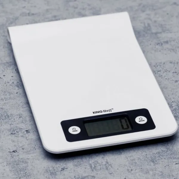Elektronisk køkkenvægt 1g 5kg på skinne KINGHOFF KH-1822 Hot