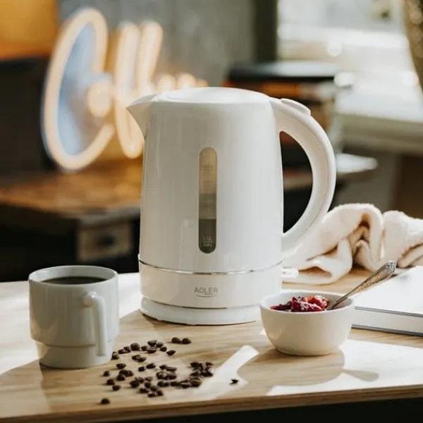 Elkedel ADLER AD 1385w hvid