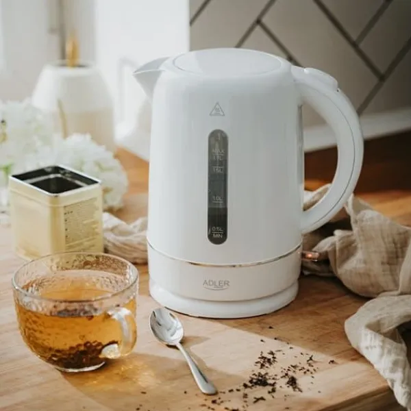 Elkedel ADLER AD 1385w hvid