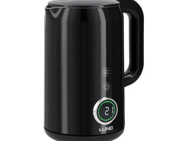 ELKEDEL 1,7L TEMPERATURREGULERING SORT - W-68219 Outlet