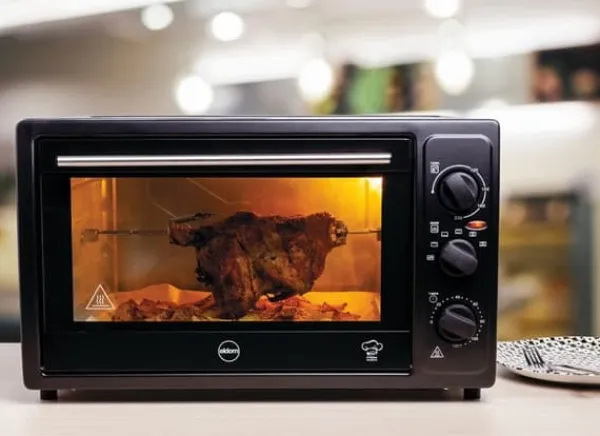 El-ovn med roterende spyd Discount