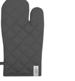 EM Køkken Ovn Handske Mørkegrå 16x32 cm 1 Stk Sale